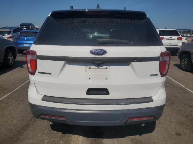 1FM5K8AR6KGB55489 - 2019 FORD EXPLORER POLICE INTERCEPTOR 白色 照片 6