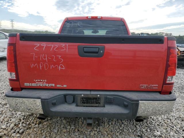 3GTP2VE75CG297231 - 2012 GMC SIERRA K1500 SLE RED photo 6