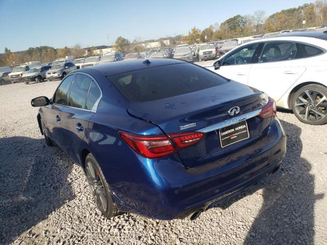 JN1FV7AP0JM460756 - 2018 INFINITI Q50 RED SPORT 400 BLUE photo 3