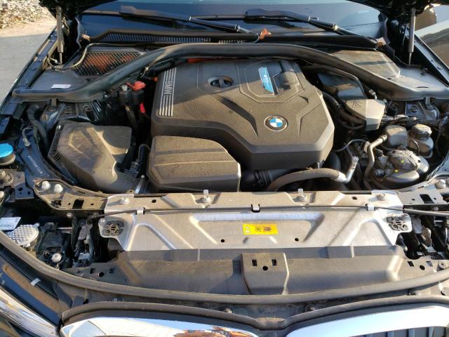 3MW5P9J06N8C72244 - 2022 BMW 330XE Սև լուսանկար 11