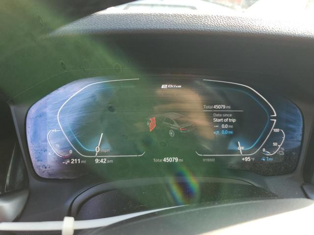 3MW5P9J06N8C72244 - 2022 BMW 330XE Սև լուսանկար 9
