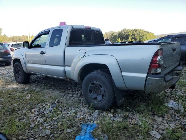 5TEUX4EN5AZ745725 - 2010 TOYOTA TACOMA ACCESS CAB ვერცხლისფერი ფოტო 2