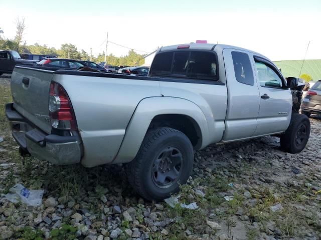 5TEUX4EN5AZ745725 - 2010 TOYOTA TACOMA ACCESS CAB ვერცხლისფერი ფოტო 3