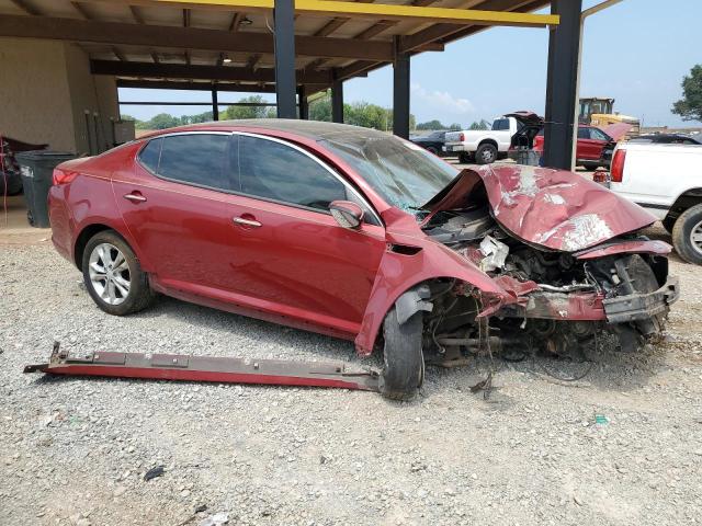 5XXGN4A73DG165323 - 2013 KIA OPTIMA EX RED photo 4