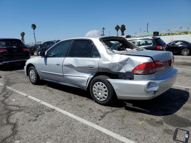 1HGCF86681A076407 - 2001 HONDA ACCORD VALUE SILVER photo 2