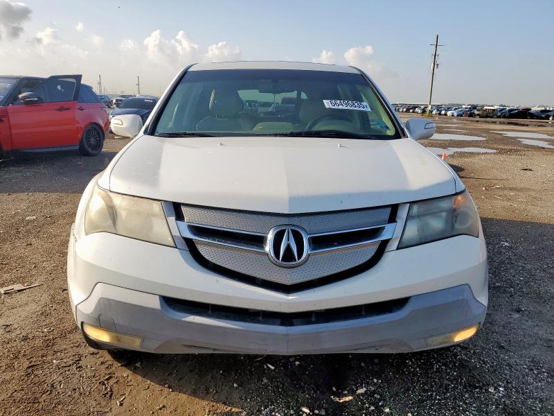 2HNYD28419H532502 - 2009 ACURA MDX TECHNOLOGY 白色 照片 5
