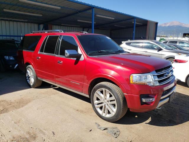 1FMJK1MT1FEF37931 - 2015 FORD EXPEDITION EL PLATINUM RED photo 4