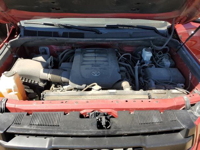 5TFUW5F13HX649288 - 2017 TOYOTA TUNDRA DOUBLE CAB SR/SR5 RED photo 11