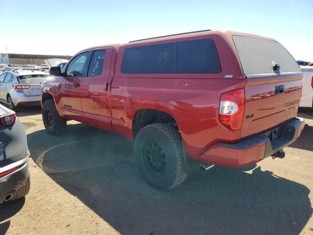 5TFUW5F13HX649288 - 2017 TOYOTA TUNDRA DOUBLE CAB SR/SR5 RED photo 2