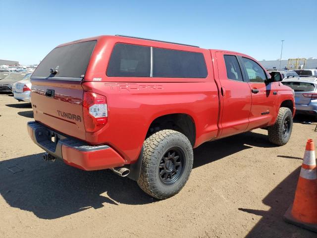 5TFUW5F13HX649288 - 2017 TOYOTA TUNDRA DOUBLE CAB SR/SR5 RED photo 3