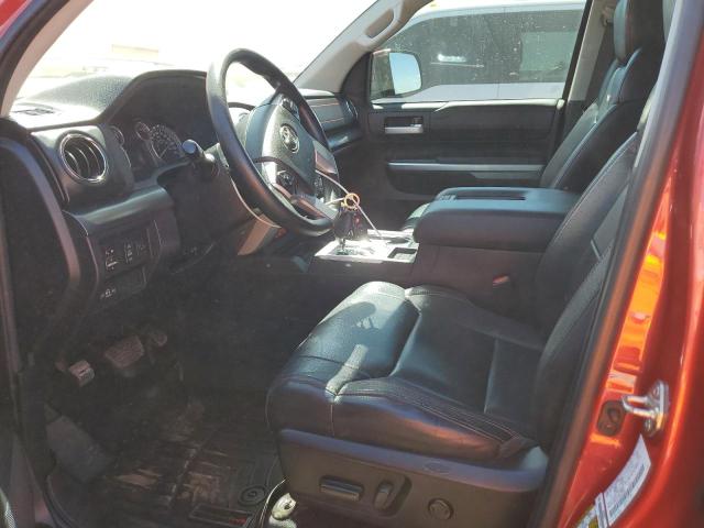 5TFUW5F13HX649288 - 2017 TOYOTA TUNDRA DOUBLE CAB SR/SR5 RED photo 7