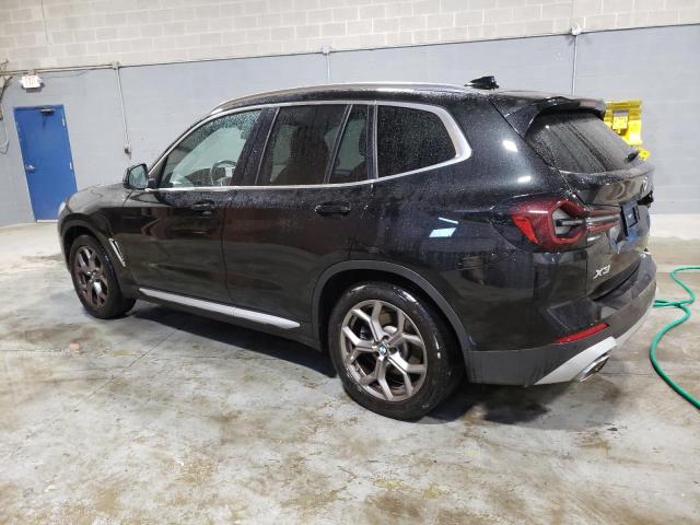 WBX57DP07NN154247 - 2022 BMW X3 XDRIVE30I BLACK photo 2