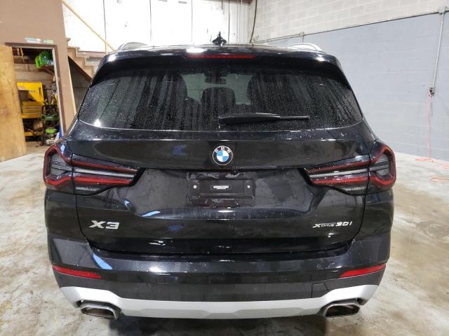 WBX57DP07NN154247 - 2022 BMW X3 XDRIVE30I BLACK photo 6