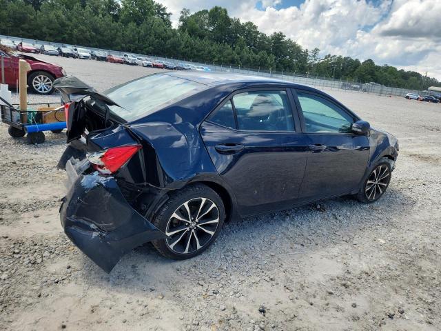 2T1BURHE9KC222207 - 2019 TOYOTA COROLLA L أزرق صورة 3