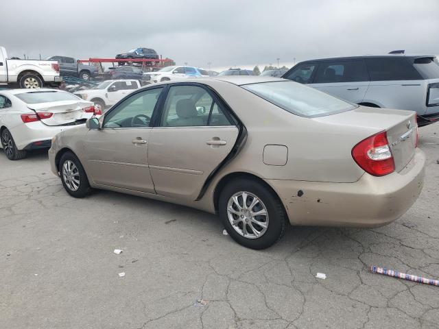 4T1BE30K63U237114 - 2003 TOYOTA CAMRY LE GOLD photo 2