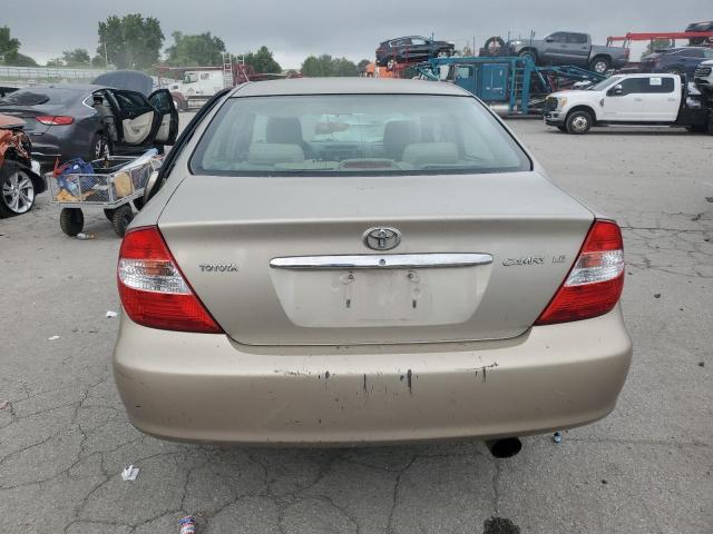 4T1BE30K63U237114 - 2003 TOYOTA CAMRY LE GOLD photo 6