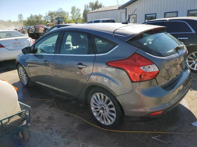 1FAHP3N22CL145088 - 2012 FORD FOCUS TITANIUM GRAY photo 2