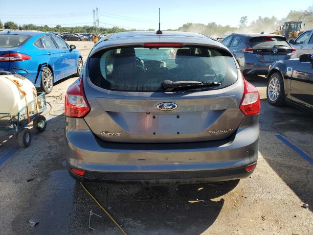 1FAHP3N22CL145088 - 2012 FORD FOCUS TITANIUM GRAY photo 6