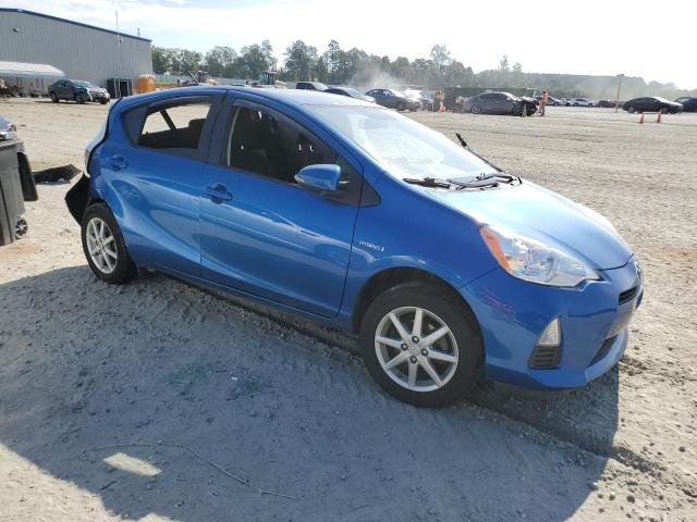 JTDKDTB35D1553281 - 2013 TOYOTA PRIUS C BLUE photo 4