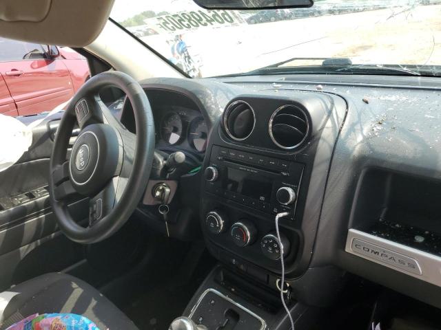 1C4NJCBA4ED595266 - 2014 JEEP COMPASS SPORT 灰色 照片 9