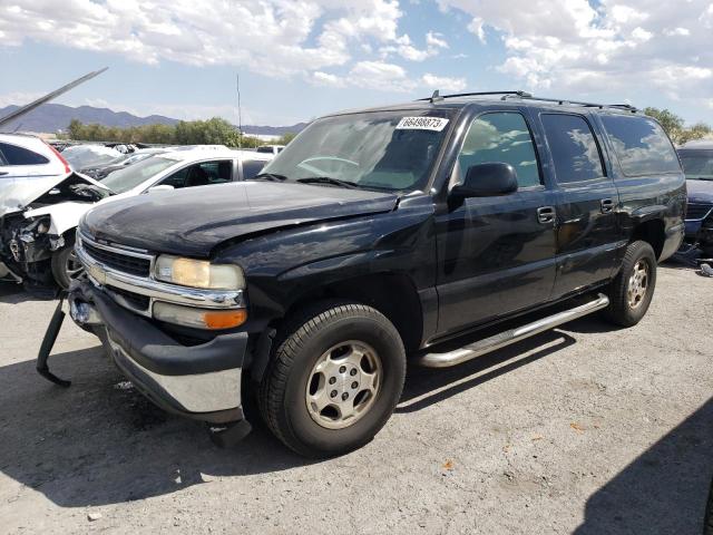 3GNEC16Z36G129774 - 2006 CHEVROLET SUBURBAN C1500 BLACK photo 1