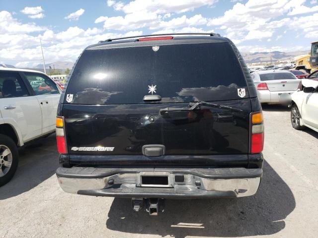 3GNEC16Z36G129774 - 2006 CHEVROLET SUBURBAN C1500 BLACK photo 6