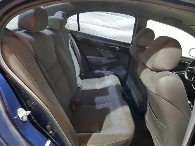1HGFA165X6L134636 - 2006 HONDA CIVIC LX Կապույտ լուսանկար 10