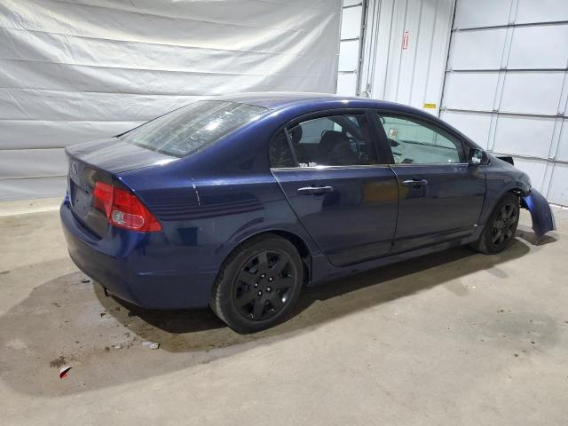 1HGFA165X6L134636 - 2006 HONDA CIVIC LX Կապույտ լուսանկար 3