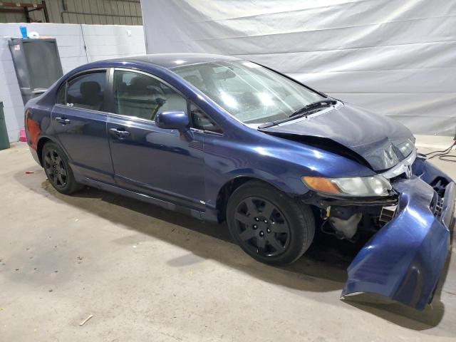 1HGFA165X6L134636 - 2006 HONDA CIVIC LX Կապույտ լուսանկար 4