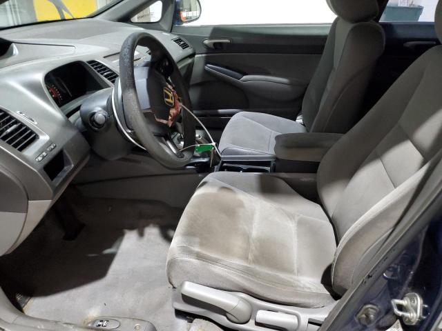 1HGFA165X6L134636 - 2006 HONDA CIVIC LX Կապույտ լուսանկար 7