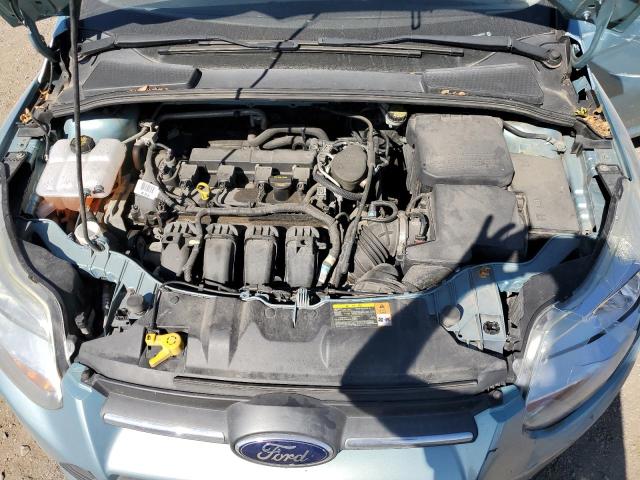 1FAHP3F26CL440418 - 2012 FORD FOCUS SE TURQUOISE photo 11