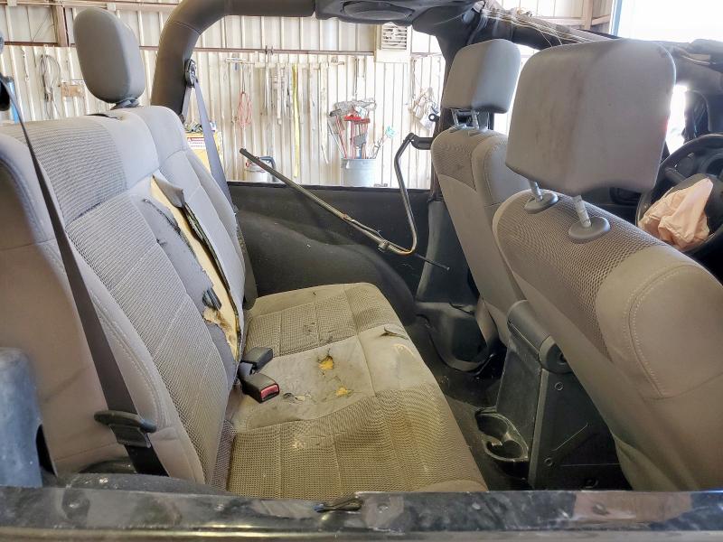 1J4FA54147L133855 - 2007 JEEP WRANGLER SAHARA 黑色 照片 11