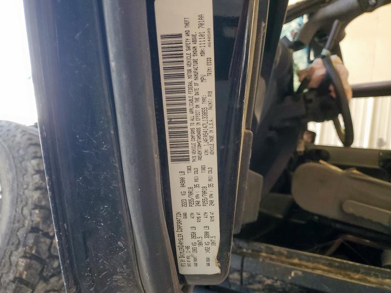 1J4FA54147L133855 - 2007 JEEP WRANGLER SAHARA 黑色 照片 14