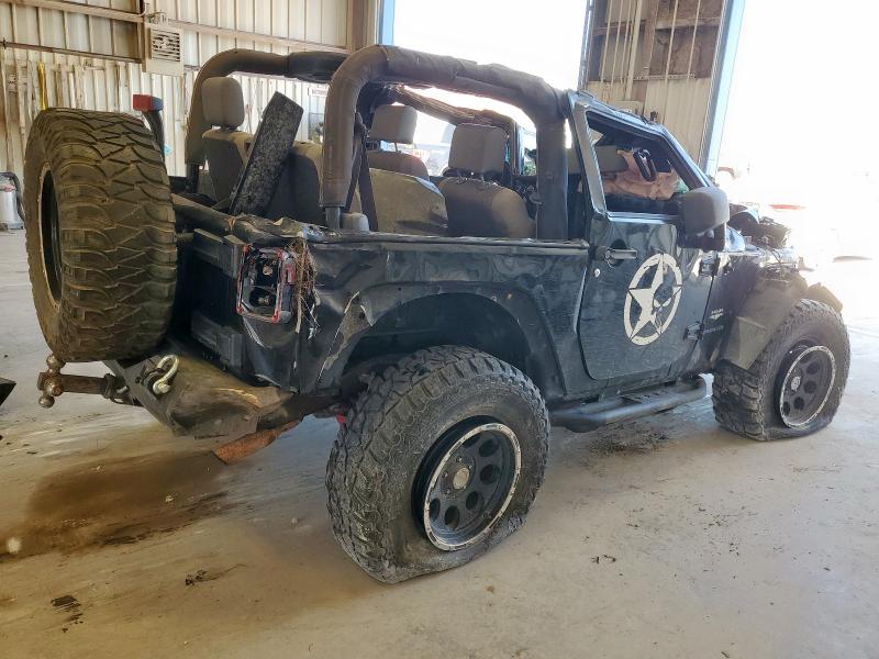 1J4FA54147L133855 - 2007 JEEP WRANGLER SAHARA 黑色 照片 3