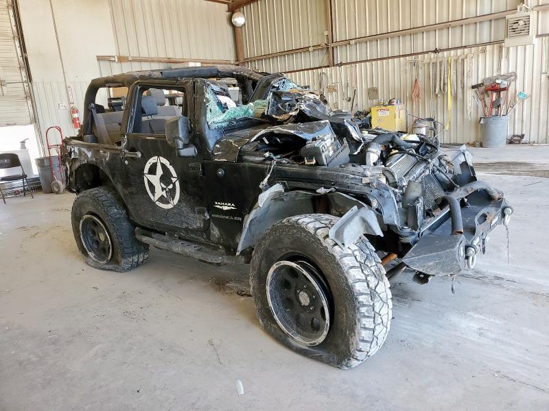 1J4FA54147L133855 - 2007 JEEP WRANGLER SAHARA 黑色 照片 4