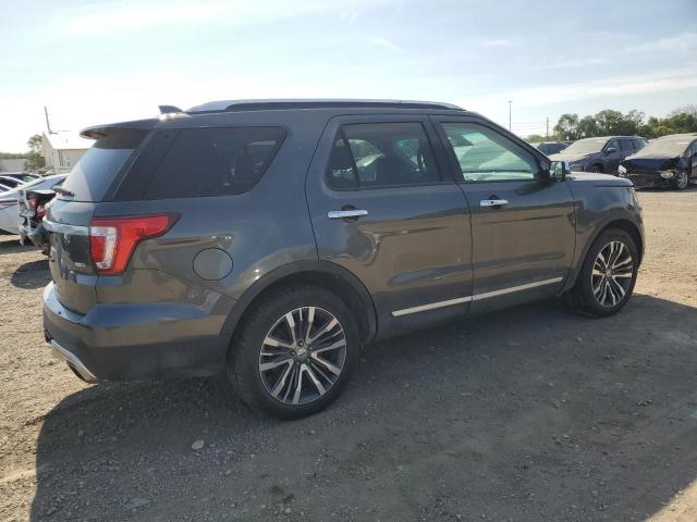 1FM5K8HT5GGA01753 - 2016 FORD EXPLORER PLATINUM GRAY photo 3