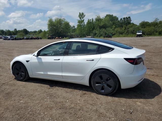 5YJ3E1EBXNF109878 - 2022 TESLA MODEL 3 Սպիտակ լուսանկար 2