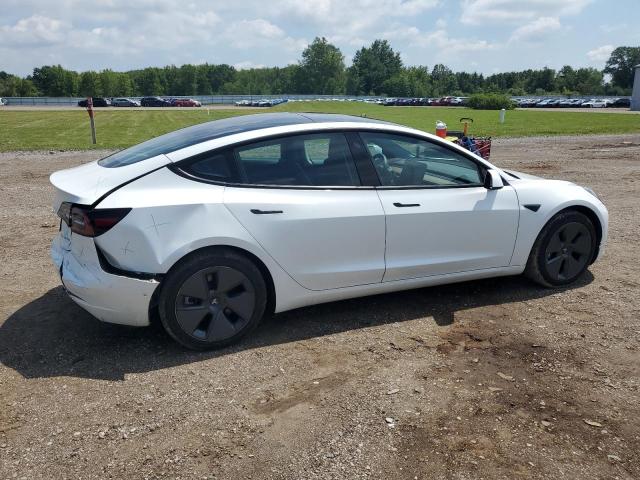5YJ3E1EBXNF109878 - 2022 TESLA MODEL 3 Սպիտակ լուսանկար 3