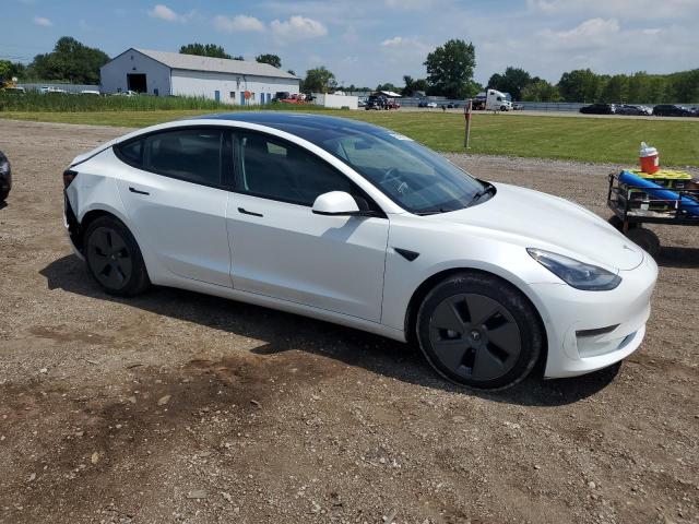 5YJ3E1EBXNF109878 - 2022 TESLA MODEL 3 Սպիտակ լուսանկար 4