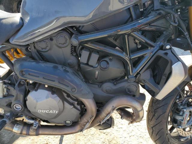 ZDMMACFW4JB025120 - 2018 DUCATI MONSTER 1200 GRAY photo 7