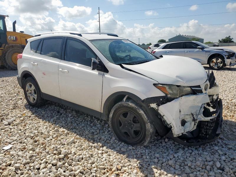 JTMZFREV2FJ056104 - 2015 TOYOTA RAV4 LE Weiß Foto 4