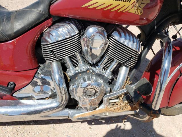 56KTCAAA3G3336777 - 2016 INDIAN MOTORCYCLE CO. CHIEFTAIN BURGUNDY photo 7