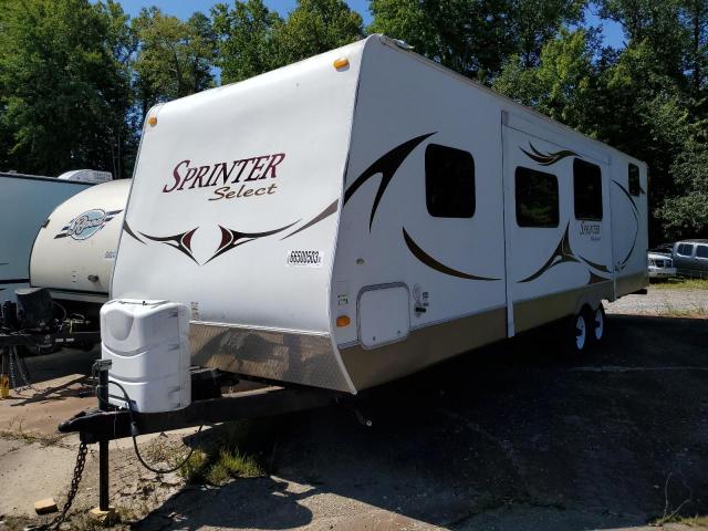 4YDT29B24A1533083 - 2010 KEYSTONE CAMPER WHITE photo 2