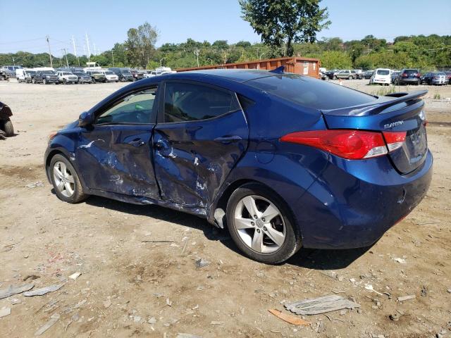 KMHDH4AE5DU746546 - 2013 HYUNDAI ELANTRA GLS BLUE photo 2