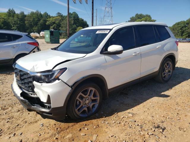 5FNYF7H51NB005226 - 2022 HONDA PASSPORT EXL 白色 照片 1
