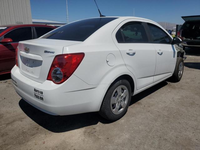 1G1JB5SH1D4201685 - 2013 CHEVROLET SONIC LS 白色 照片 3