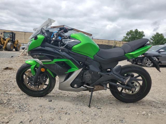 JKAEXEE13GDA21067 - 2016 KAWASAKI EX650 E GREEN photo 3
