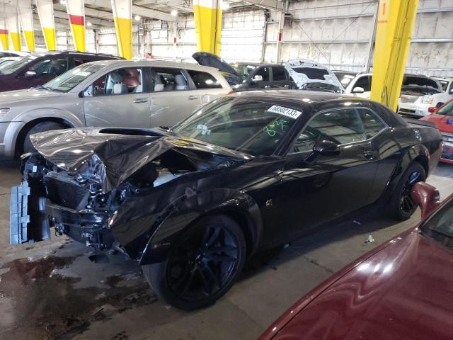 2C3CDZFJ4PH540189 - 2023 DODGE CHALLENGER R/T SCAT PACK BLACK photo 1