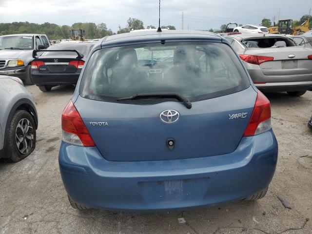 JTDJT4K36A5299301 - 2010 TOYOTA YARIS BLUE photo 6