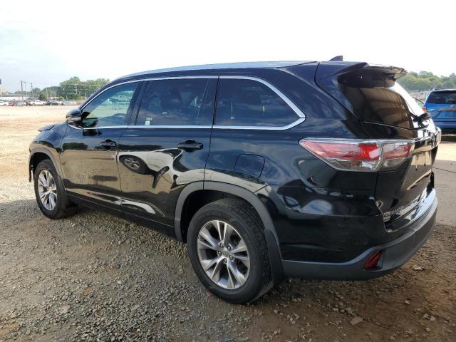 5TDJKRFH5FS134265 - 2015 TOYOTA HIGHLANDER XLE Qara foto 2